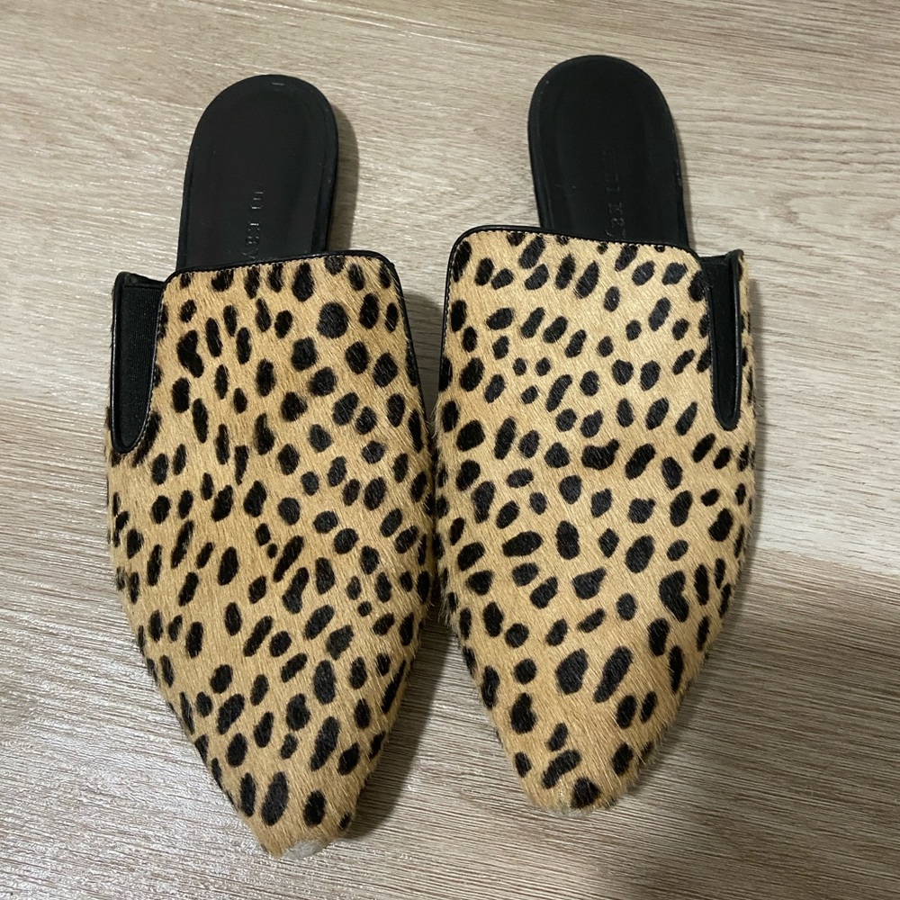 Jenni Kayne Leopard Print Slide Mules EU 39/US 9